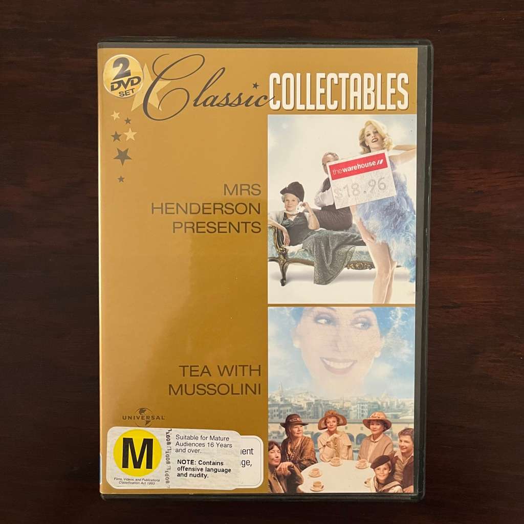 Mrs Henderson Presents / Tea With Mussolini 2DVD Classic Collectables Edition Import