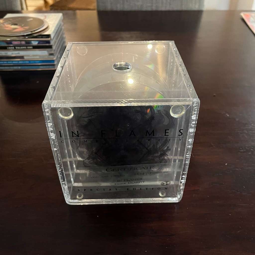 In Flames - Come Clarity 3CD DVD Limited Rare Mailorder Exclusive Numbered