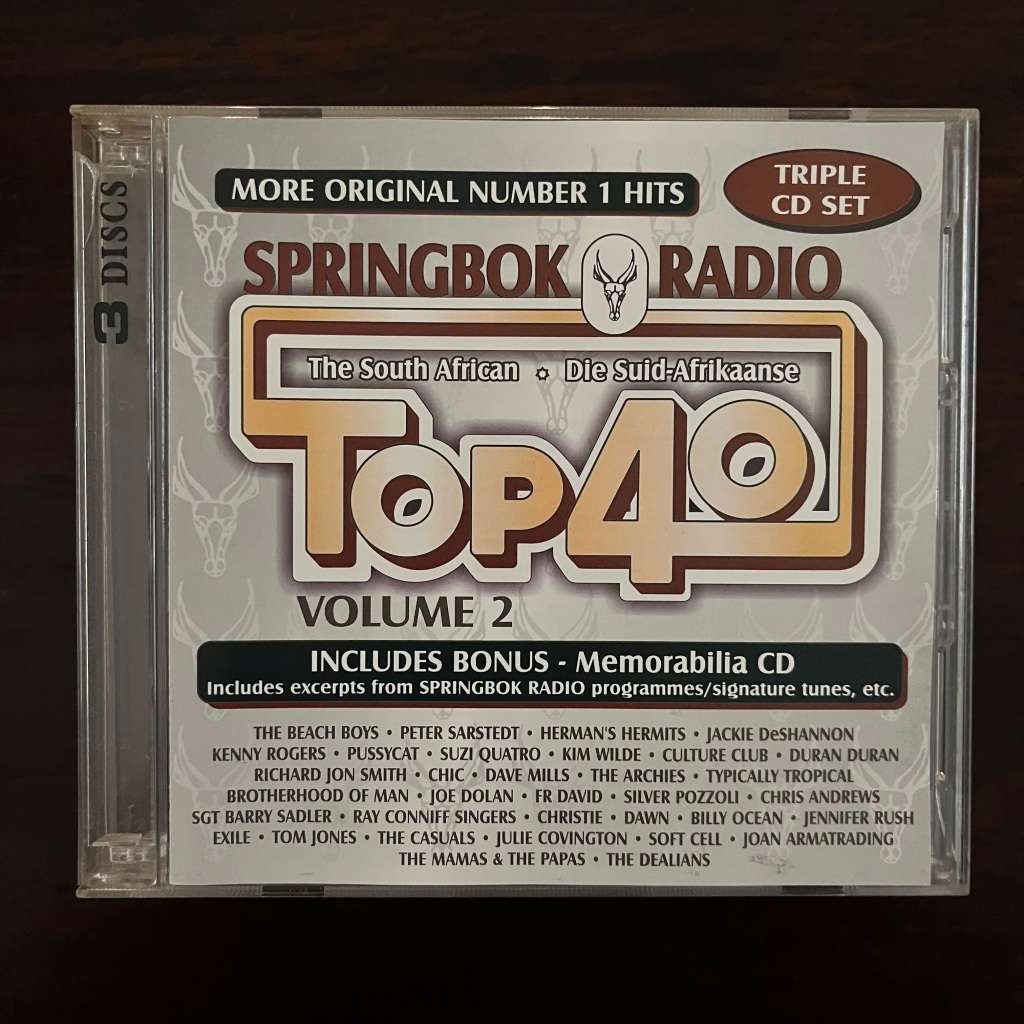 Springbok Radio Top 40 Volume 1 / 2 5CD Set Queen Bowie ELO Chic Soft Cell