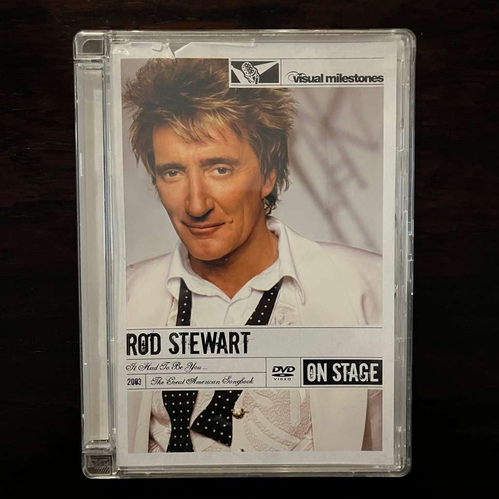 Rod Stewart - Live The Great American Songbook DVD South African Press