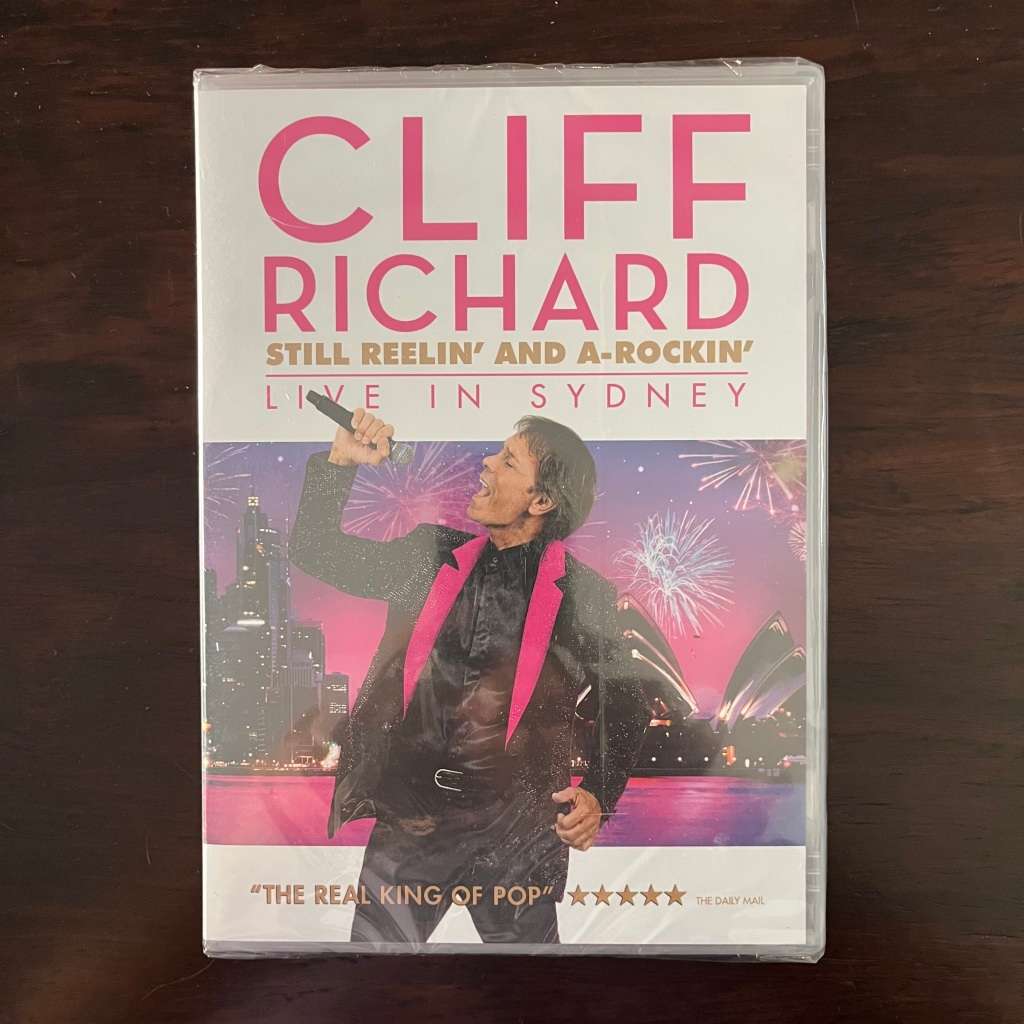 Cliff Richard - Live In Sydney DVD South African Press New and Sealed