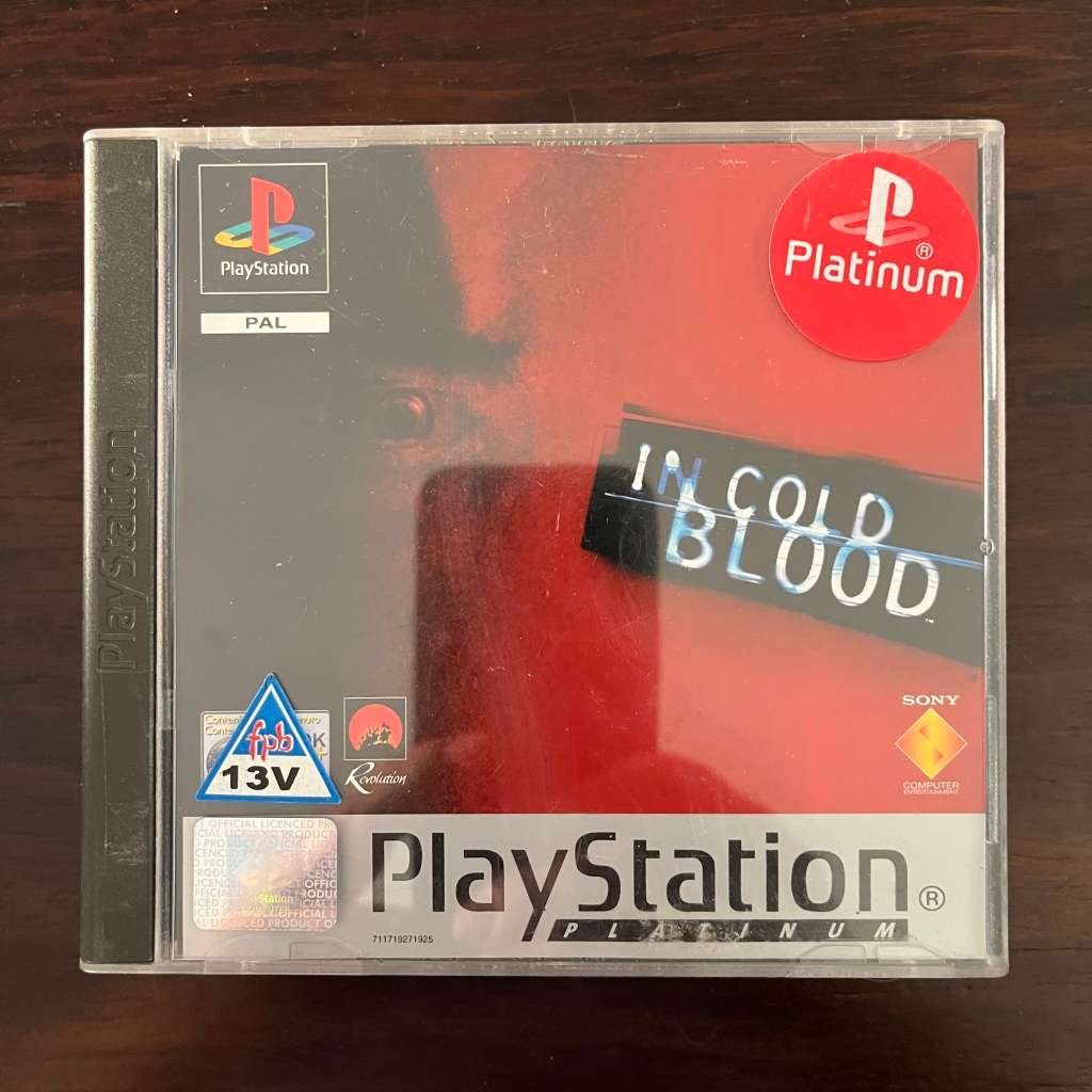 PS1 In Cold Blood 2 Disc Playstation 1