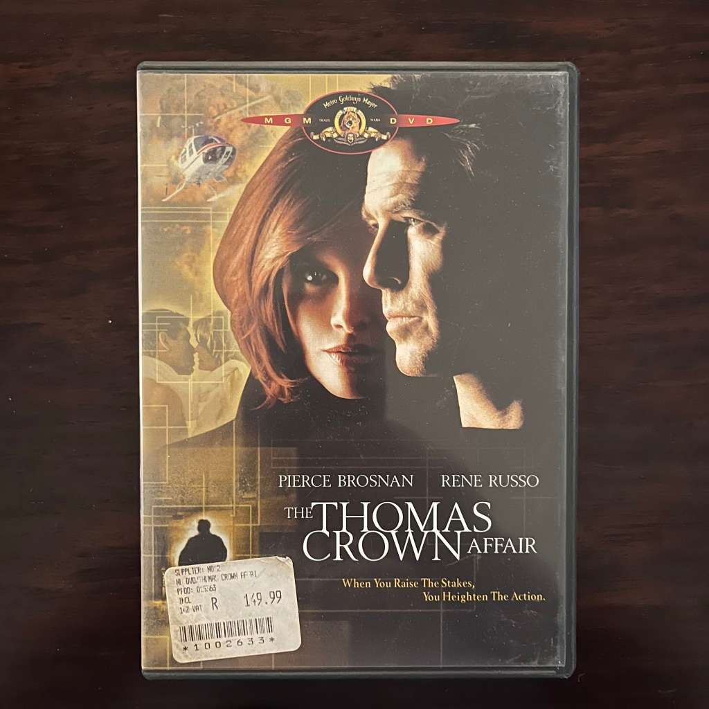 The Thomas Crown Affair DVD Pierce Brosnan Rene Russo