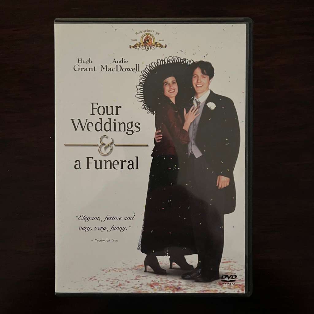 Four Weddings and a Funeral DVD Hugh Grant