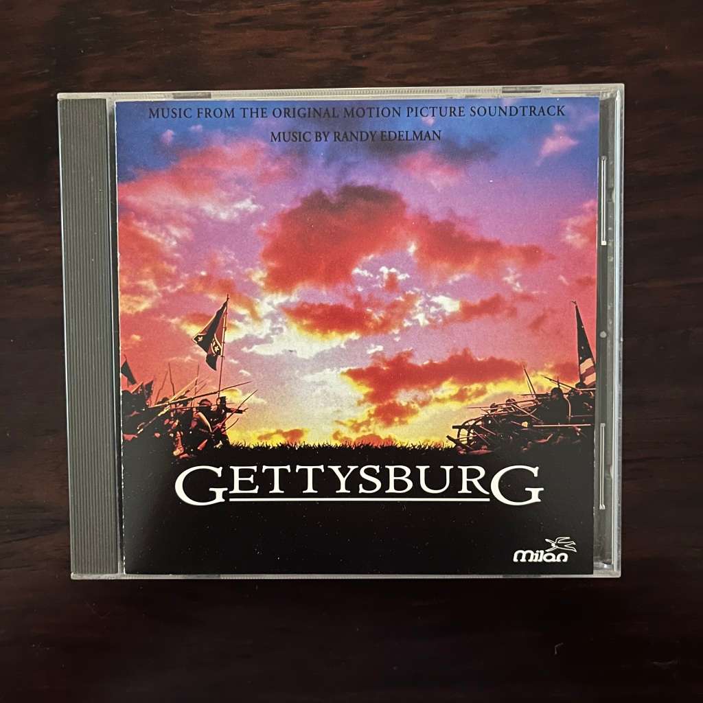 Gettysburg Soundtrack Score CD Milan Records US Press Randy Edelman