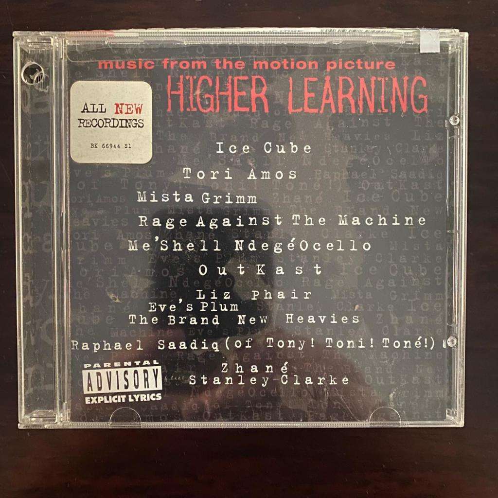 Higher Learning CD Soundtrack US Press Import Ice Cube Out Kast Rage Against The Machine