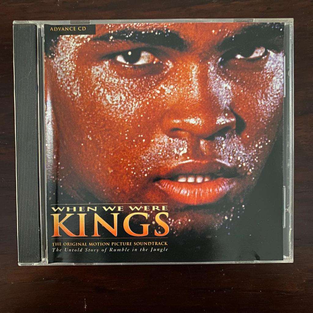 When We Were Kings CD Soundtrack Advance CD Promo US Press Funk Soul Fugees James Brown