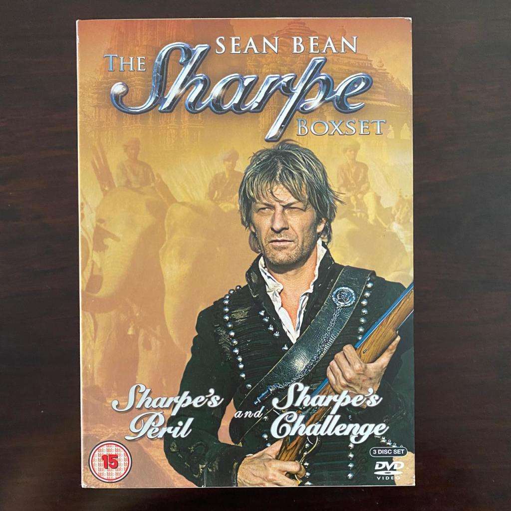 The Sharpe Boxset 3DVD Boxset Sean Bean UK Press Import