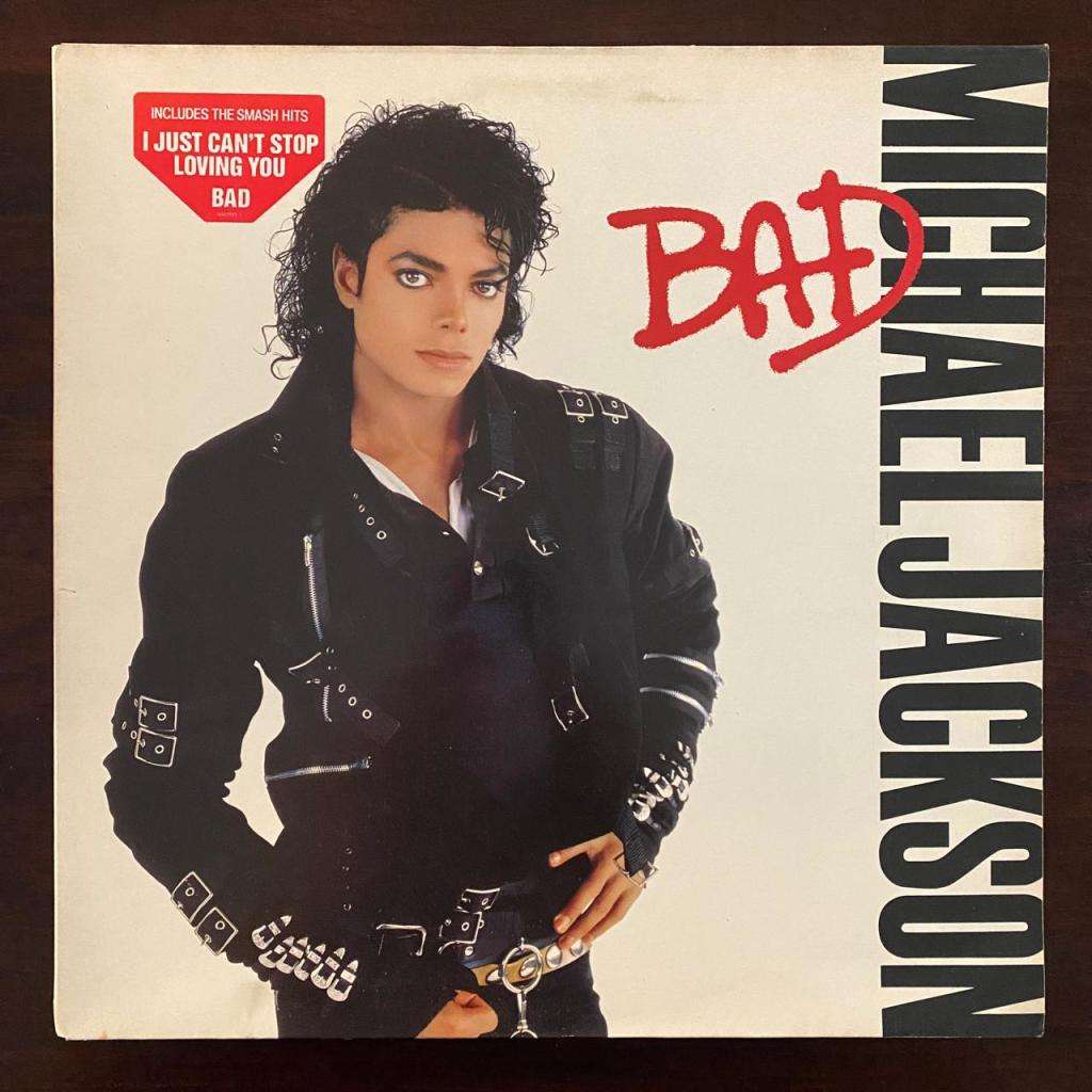 Michael Jackson - Bad Vinyl LP Dutch Press
