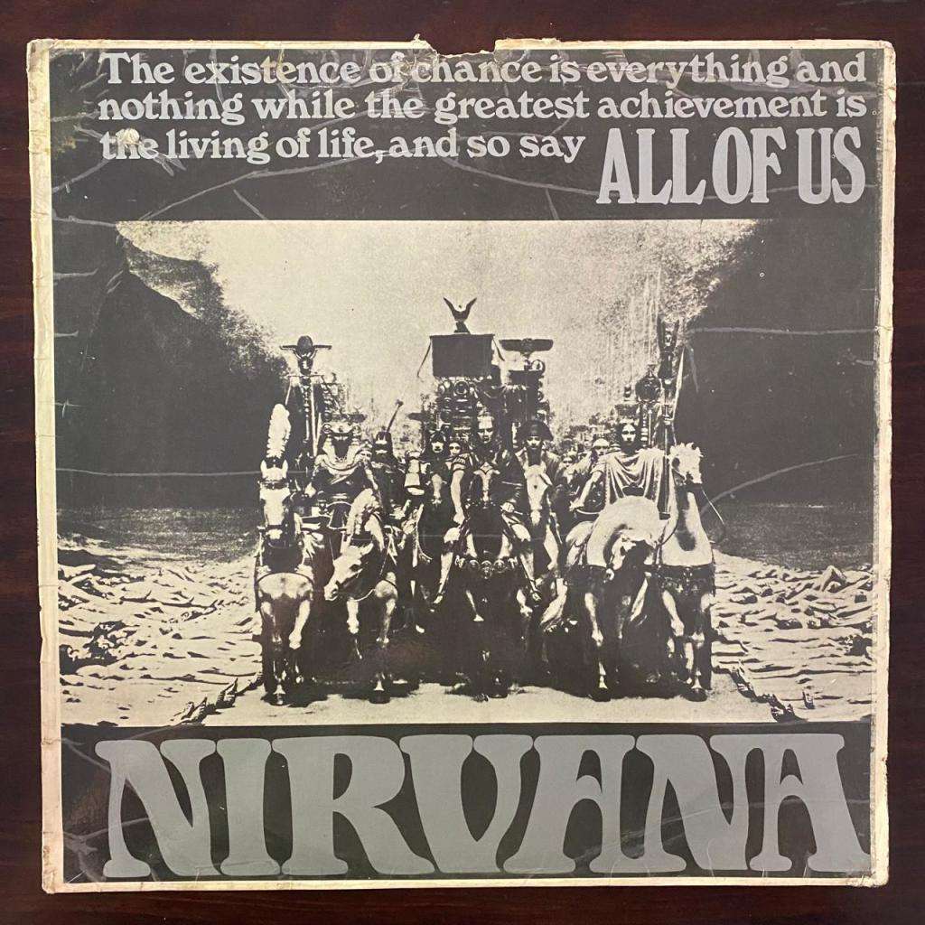 Nirvana - All Of Us Vinyl LP South African Press Rare Psychedelic Rock