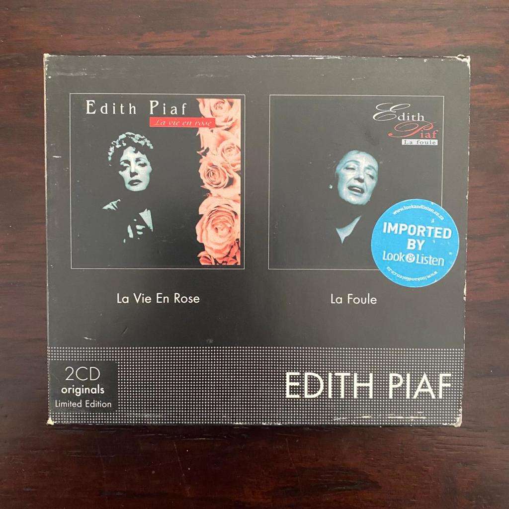 Edith Piaf - La Vie En Rose / La Foule 2CD Set 2005 Press Import