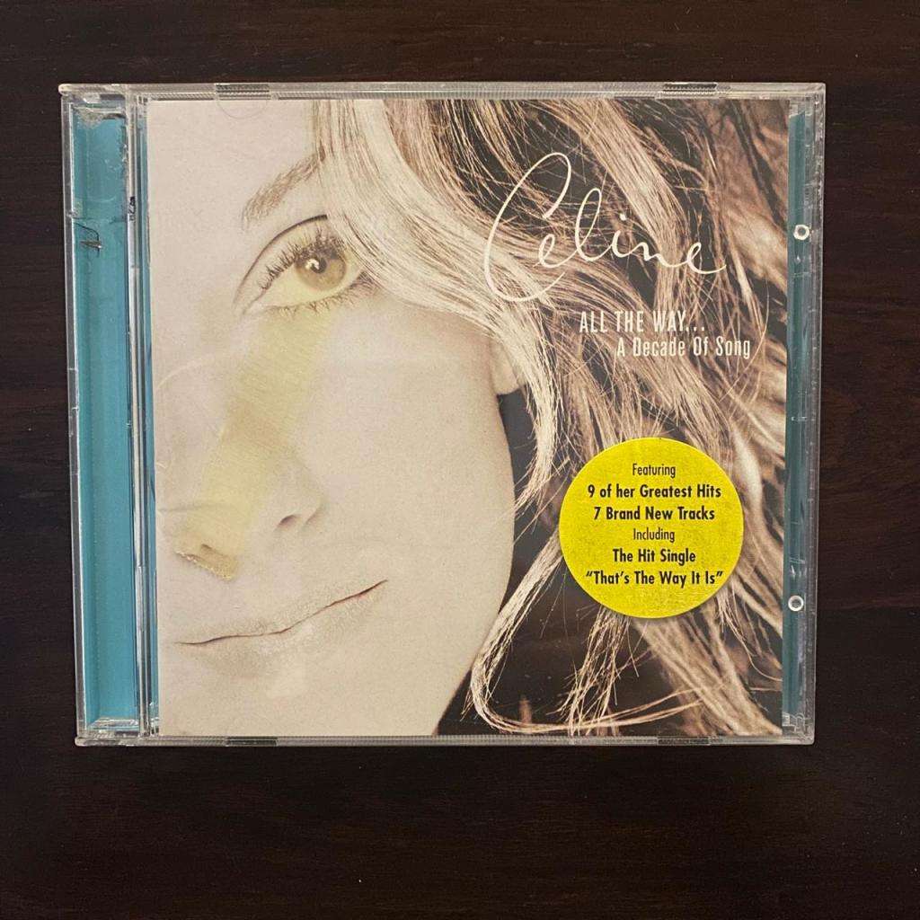Celine Dion - All The Way...A Decade Of Song CD South African Press