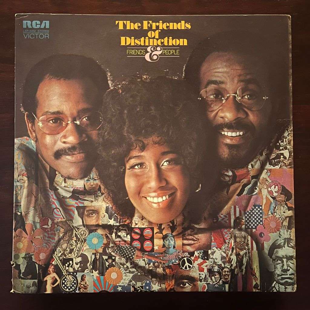 The Friends Of Distinction - Friends & People Vinyl LP Funk Soul US Press