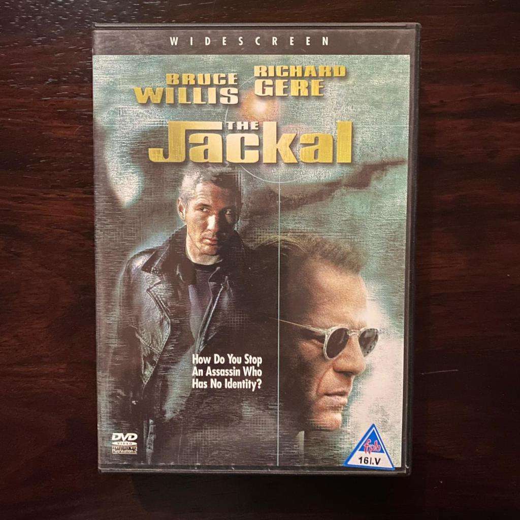 The Jackal DVD UK Press Import Richard Gere Bruce Willis