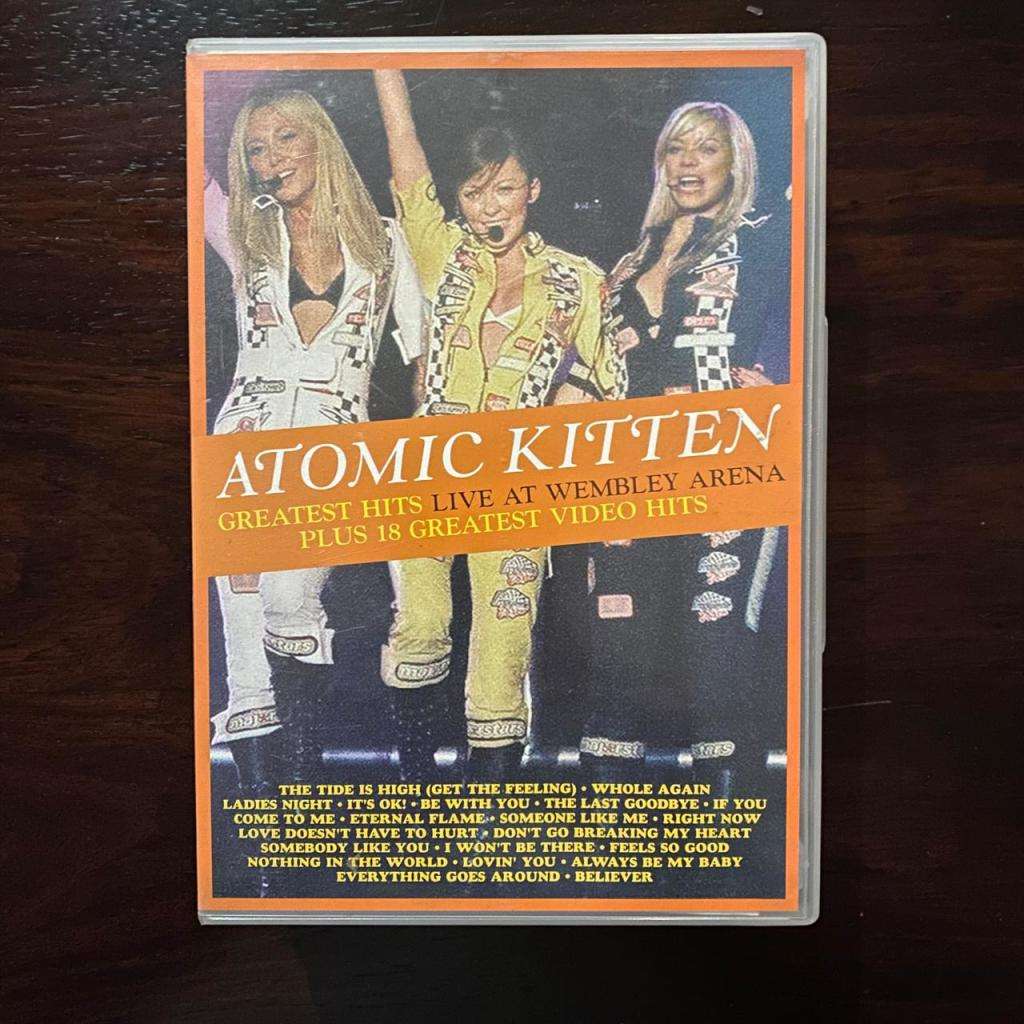 Atomic Kitten - Greatest Hits Live at WEmbley Arena DVD South African Press