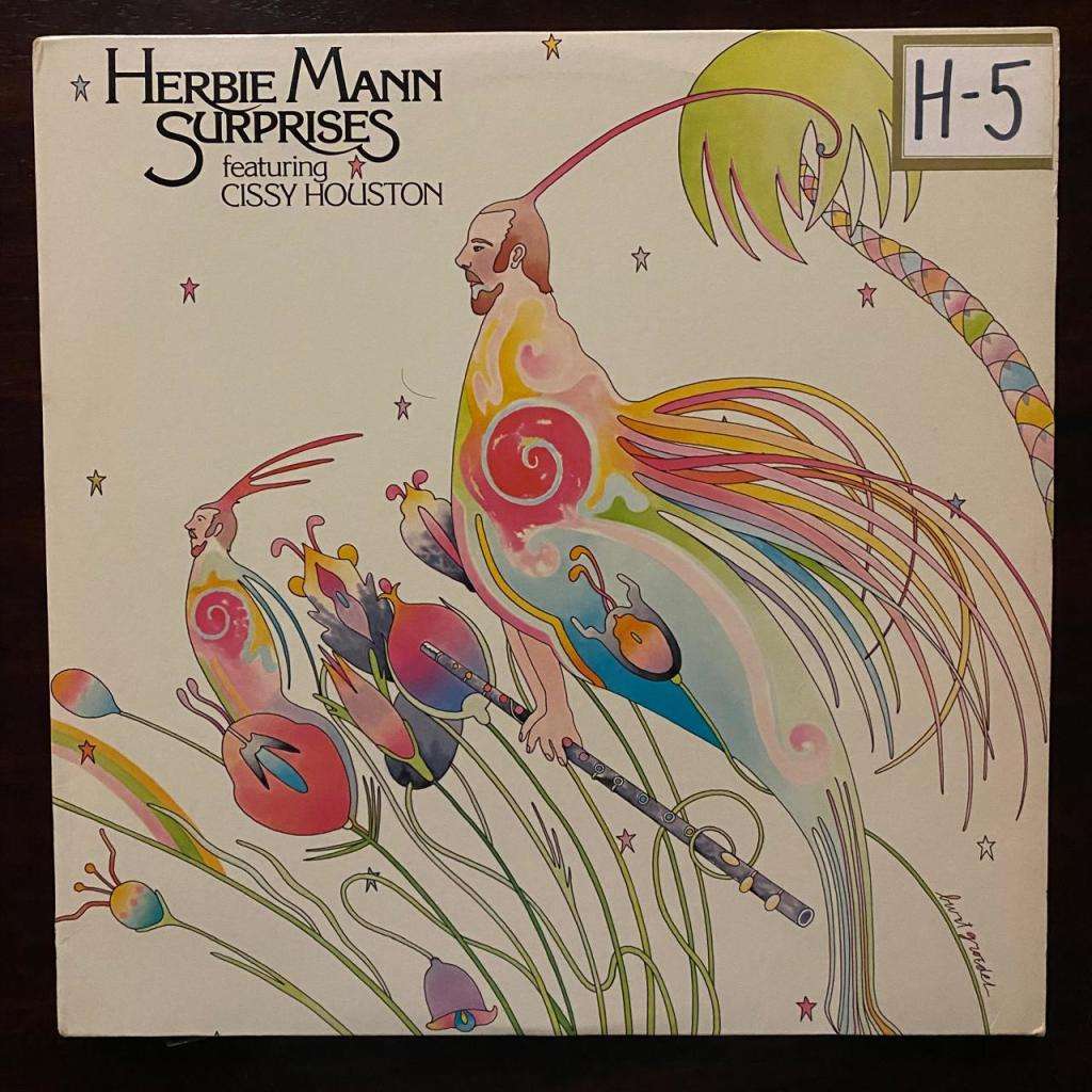 Herbie Mann Featuring Cissy Houston - Surprises Vinyl LP US Press Soul Jazz