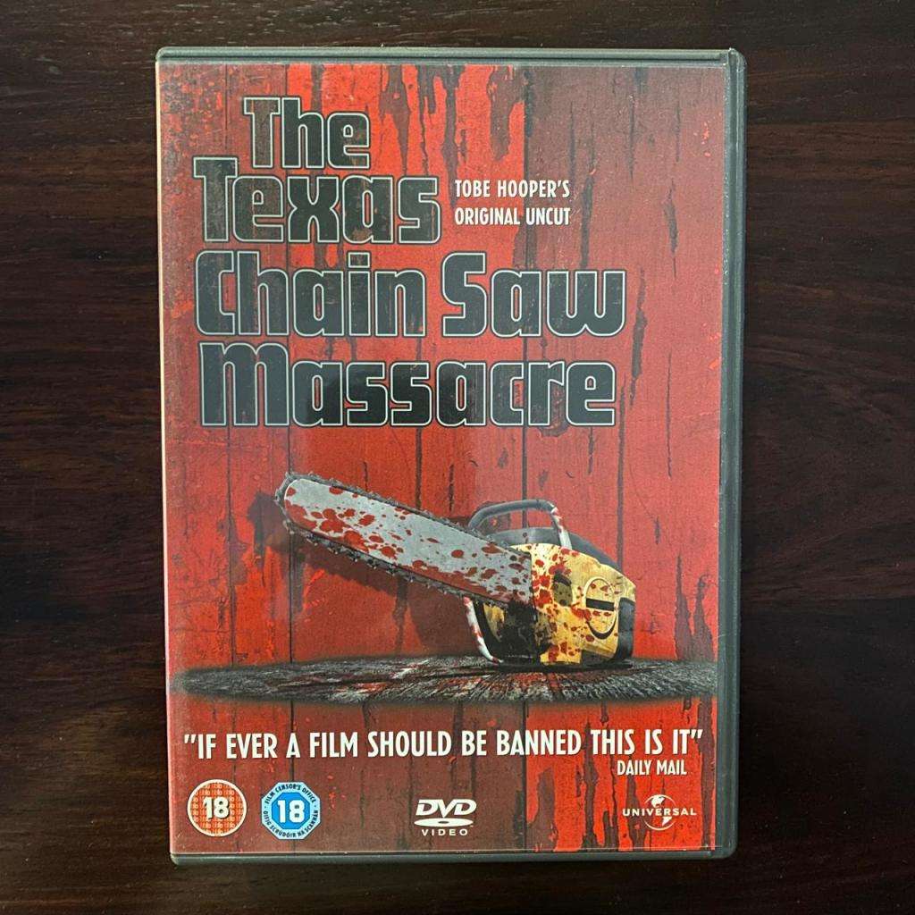 The Texas Chain Saw Massacre DVD UK Press Import