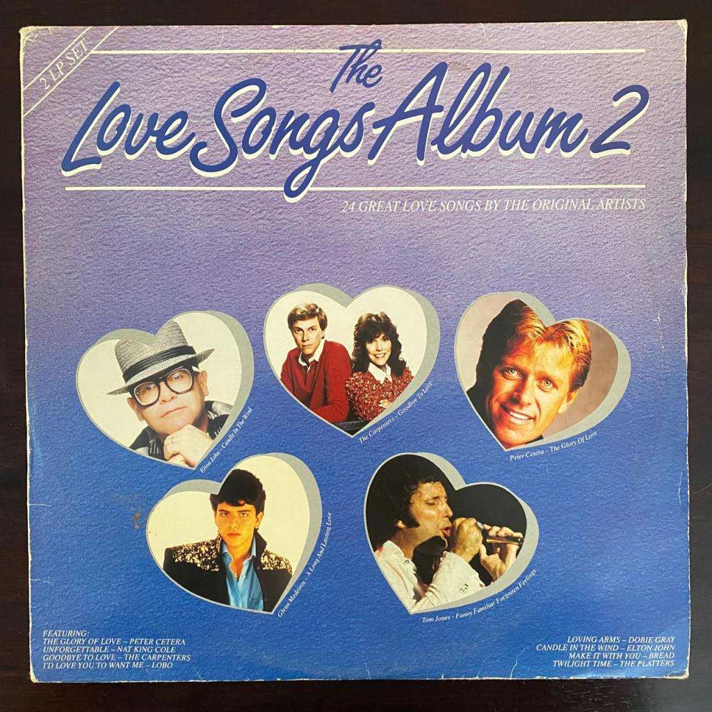 The Love Songs Album Vol. 2 Vinyl 2LP Elton John Yello Kool & The Gang Nazareth
