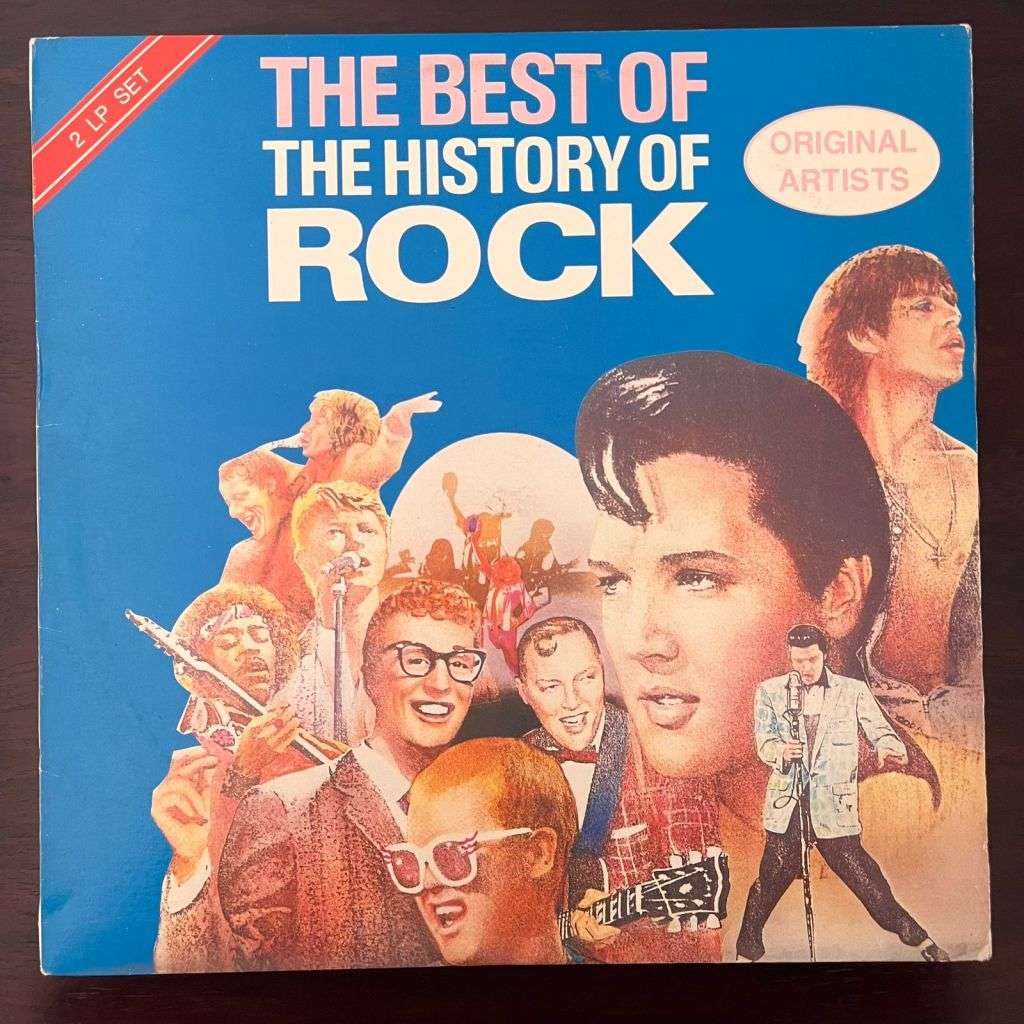 The Best Of The History Of Rock Vinyl 2LP South African Press Cream T.Rex Nazareth Kinks