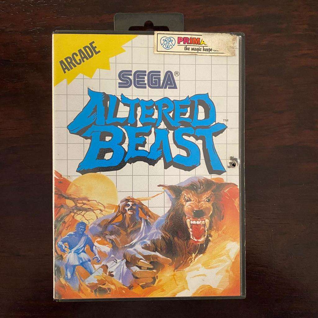 Sega Altered Beast Arcade Vintage Game Cartridge