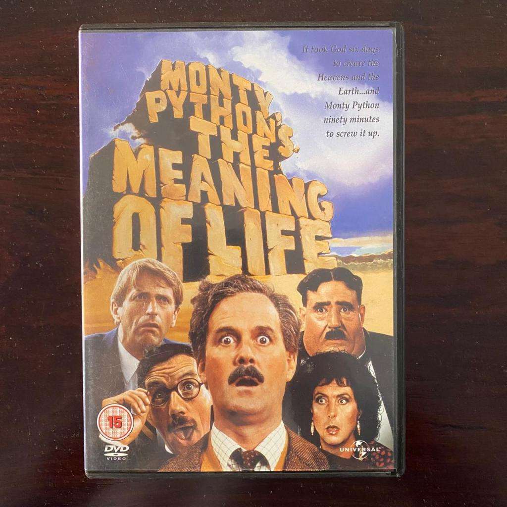 Monty Python The Meaning Of Life DVD UK Press Import