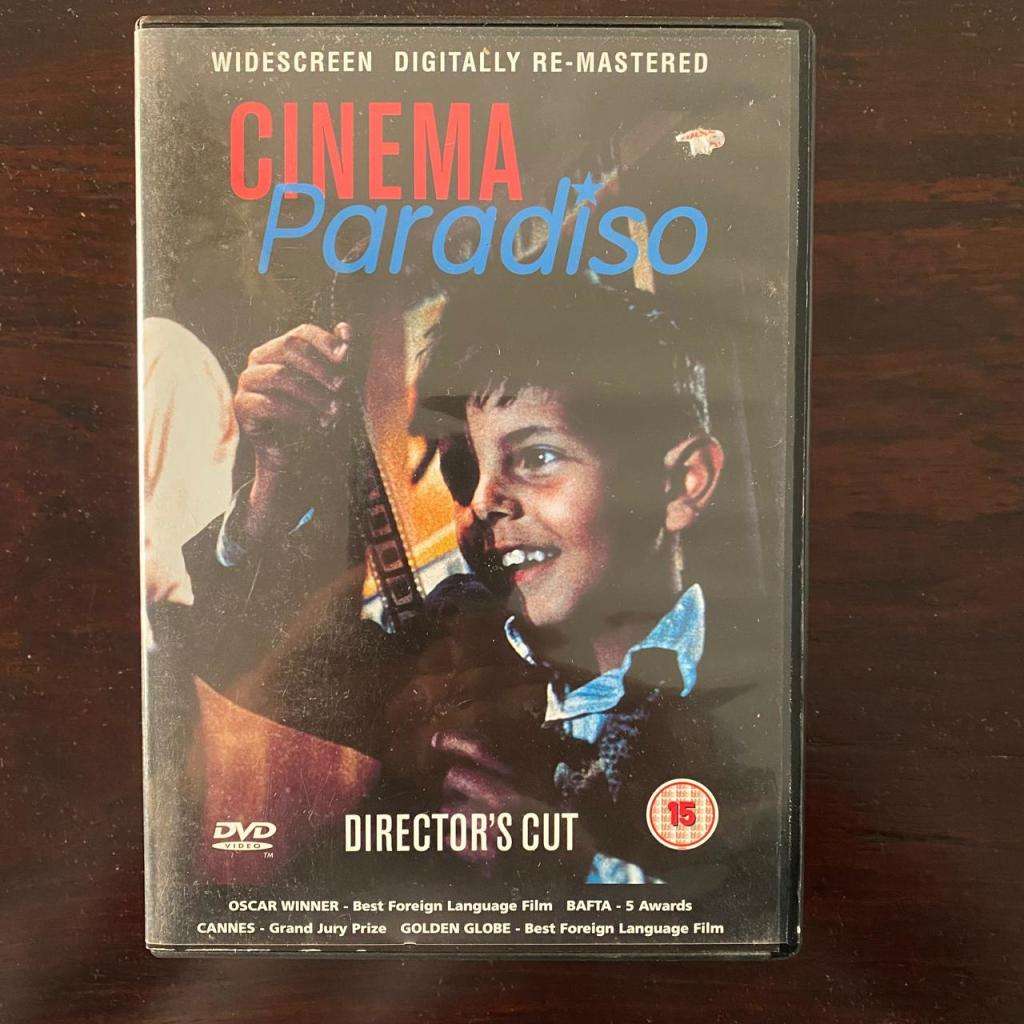 Cinema Paradiso Directors Cut DVD UK Press Import