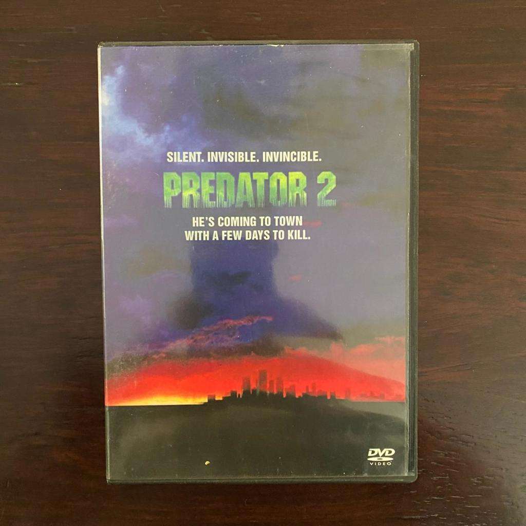 Predator 2 DVD South African Press