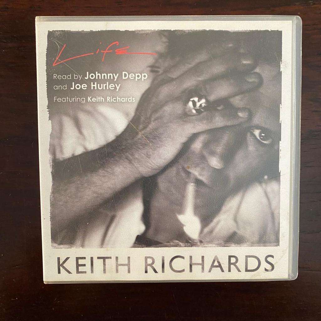 Keith Richards - Life Audiobook 20CD Set Read by Johnny Depp Import