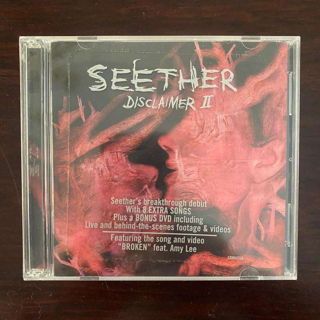 Seether - Disclaimer II CD DVD South African Press Alternative Rock