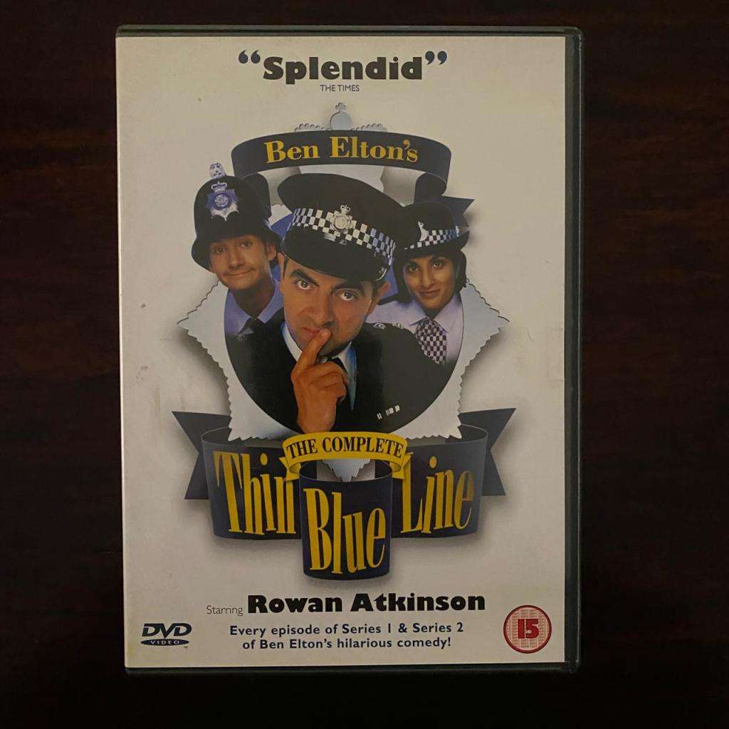 Thin Blue Line - The Complete Thin Blue Line 2DVD Set Rowan Atkinson UK Press