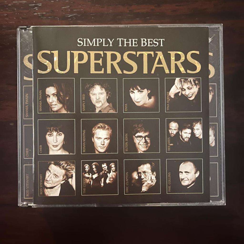 Simply The Best Superstars 2CD Compilation Queen Madonna Texas Simply Red Seal