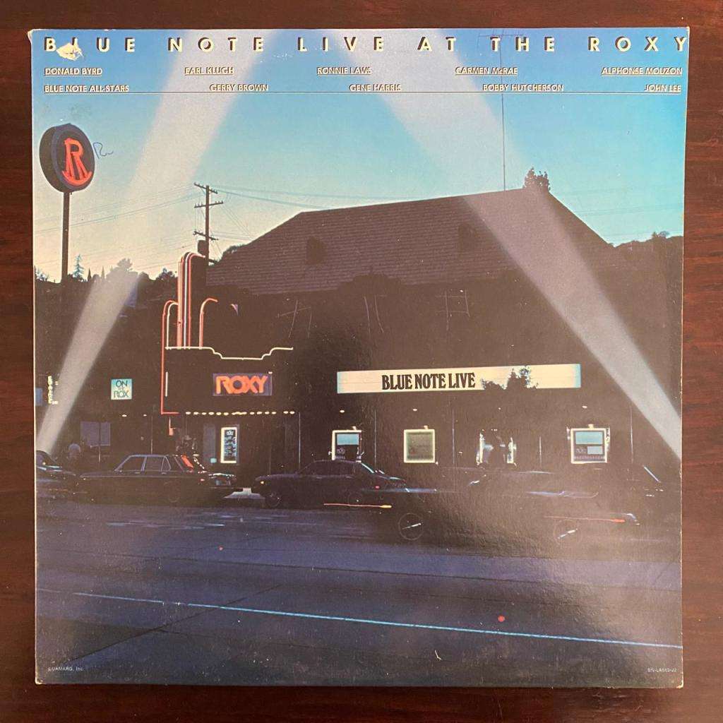 Blue Note Live at the Roxy Vinyl 2LP US Press Donald Byrd Earl Klugh