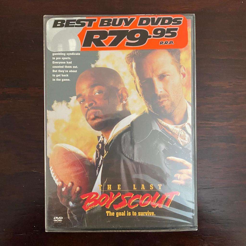 The Last Boy Scout DVD South African Press Bruce Willis New and Sealed