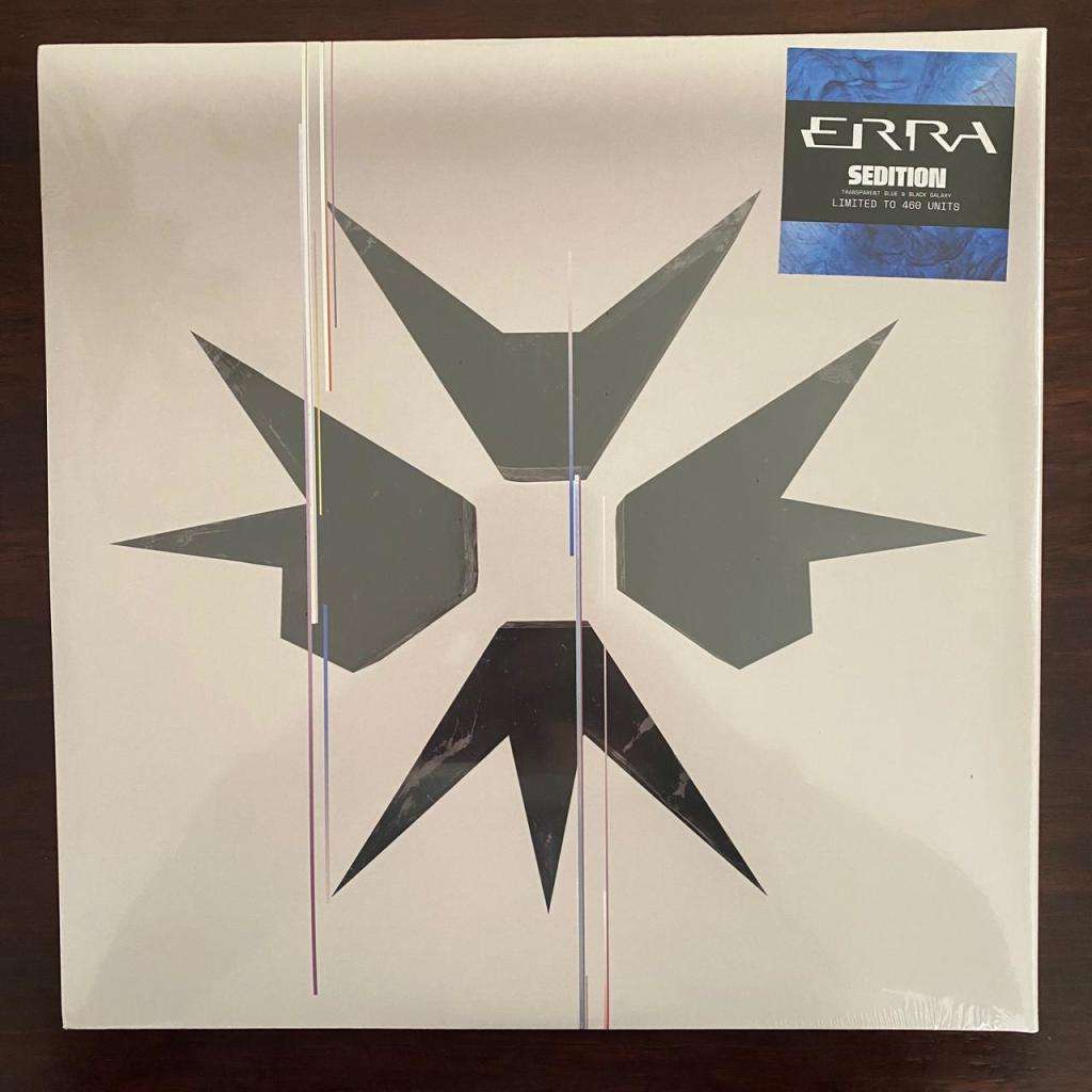 Erra - Erra Vinyl 2LP Progressive Metalcore Deluxe Edition Blue & Black Variant Ltd 460 New