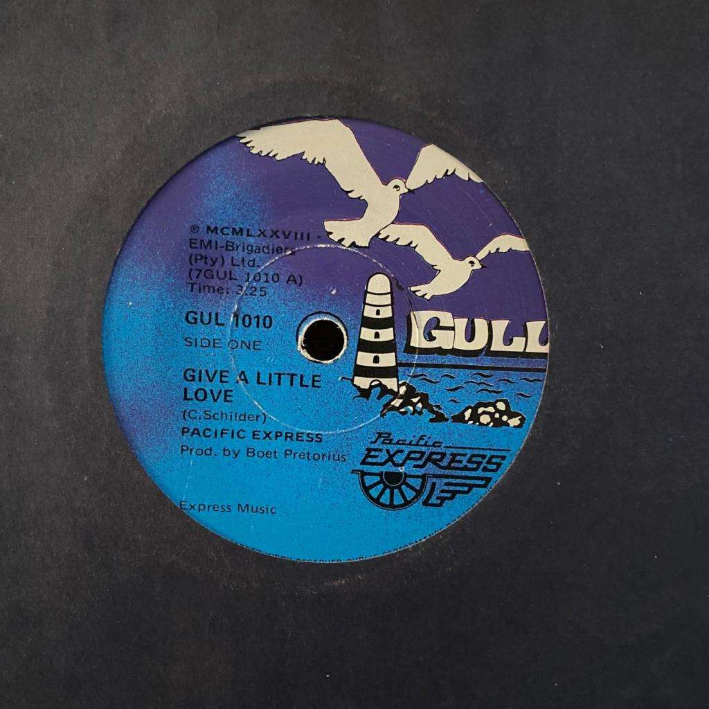 Pacific Express - Give A Little Love Vinyl 7 Inch Single South African Soul