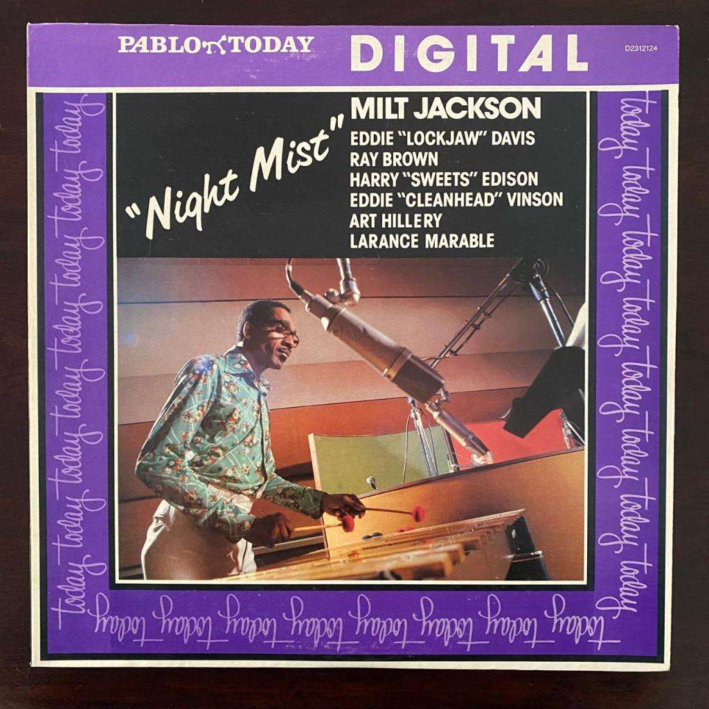 Milt Jackson - Night Mist Vinyl LP US Press Pablo Jazz Translucent Red
