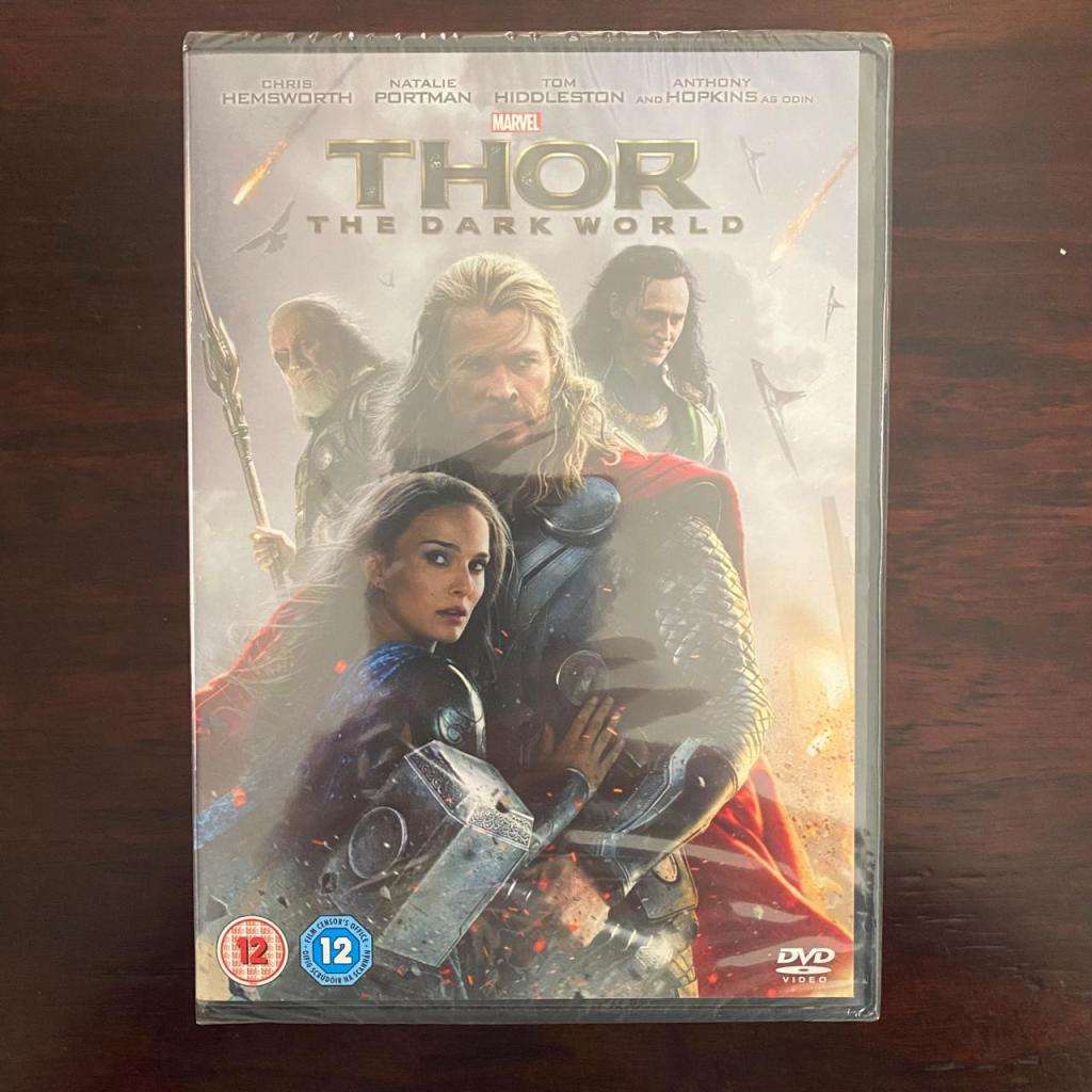 Thor - The Dark World DVD UK Press Import New and Sealed