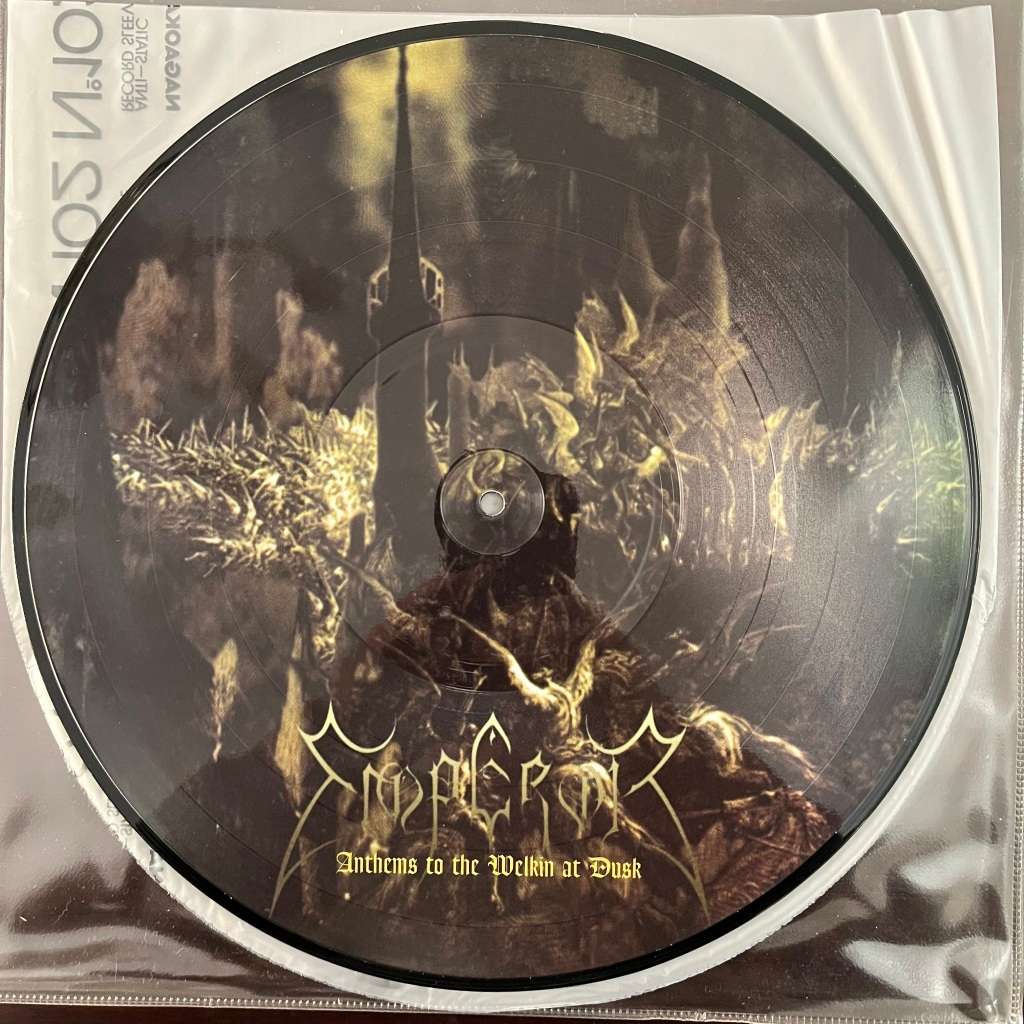 Emperor - Anthems To The Welkin At Dusk Vinyl LP Ltd 500 Swedish 1998 Press Black Metal