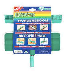 Floorwiz Wonderbroom & Microfibre Mop Set