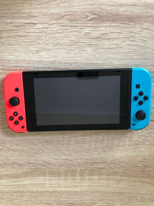 Nintendo Switch Console with Neon Red and Neon Blue Joy-Con (NS)