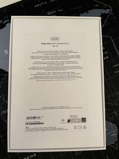 Apple iPad Mini 6 Wi-Fi 64GB Space Grey - Mint Condition! (Includes Apple Smart Folio Cover)