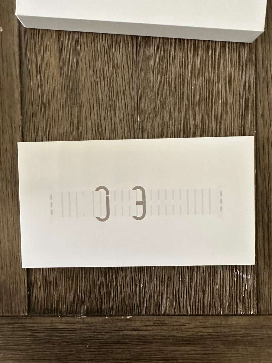 Apple Watch Ultra GPS + Cellular, 49mm Titanium Case with White Ocean Band