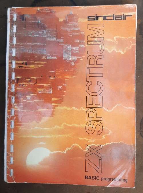 ZX SPECTRUM with tapes and books