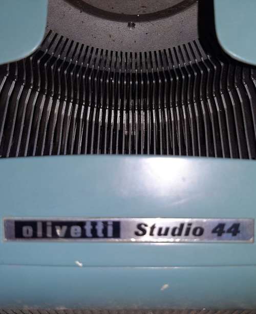 TypewritersOlivetti Studio 44 andHermes Baby