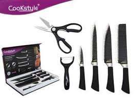 Elegant 6pc Kitchen knife set - in box