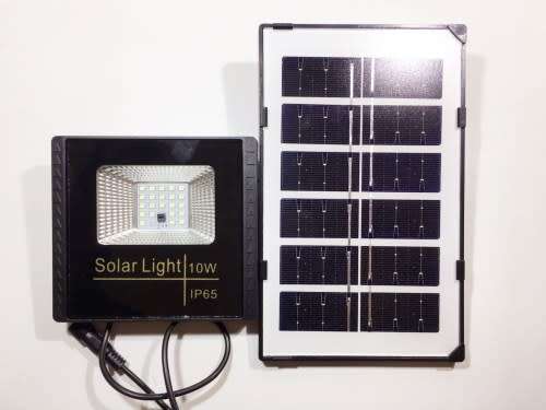 10W solar flood light garden and parking lot lights
