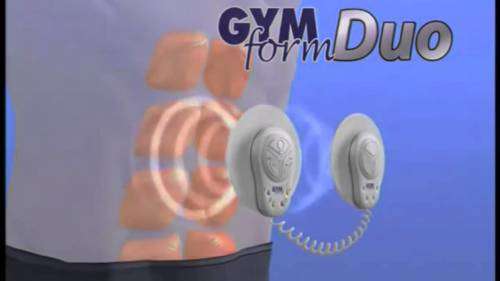 fitness equipment double-head acupuncture and paste massager pulsed small therapy instrument