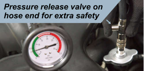 ENG:14pcs master cooling radiator pressure tester with vacuum