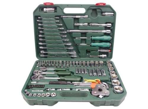 Combination Set Hybrid Car Repair Tool Set Manual Tool Box With Plastic Tool Box 121pcs