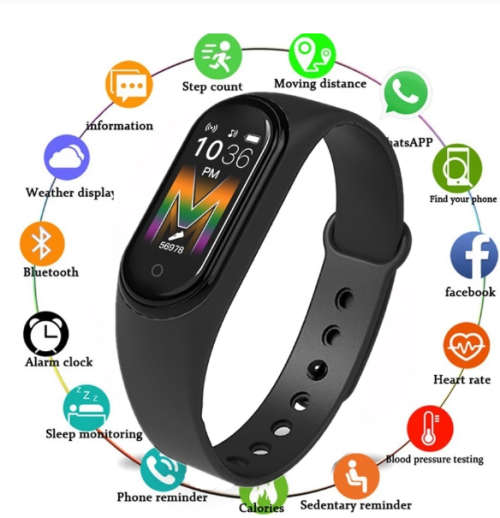 M5 Smart Band Fitness Tracker Smart Watch Sport Smart Bracelet Heart Rate Blood Pressure